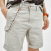 Pale Blue Drawstring Waist Jersey Shorts - Image 3